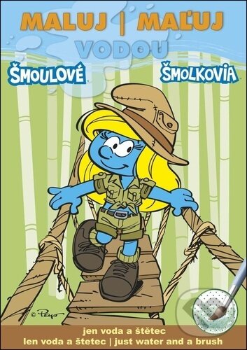 Maluj / Maľuj vodou: Šmoulové / Šmolkovia (Akim). Akim, 2026 Maluj / Maľuj vodou: Šmoulové / Šmolkovia (Akim). Akim, 2026