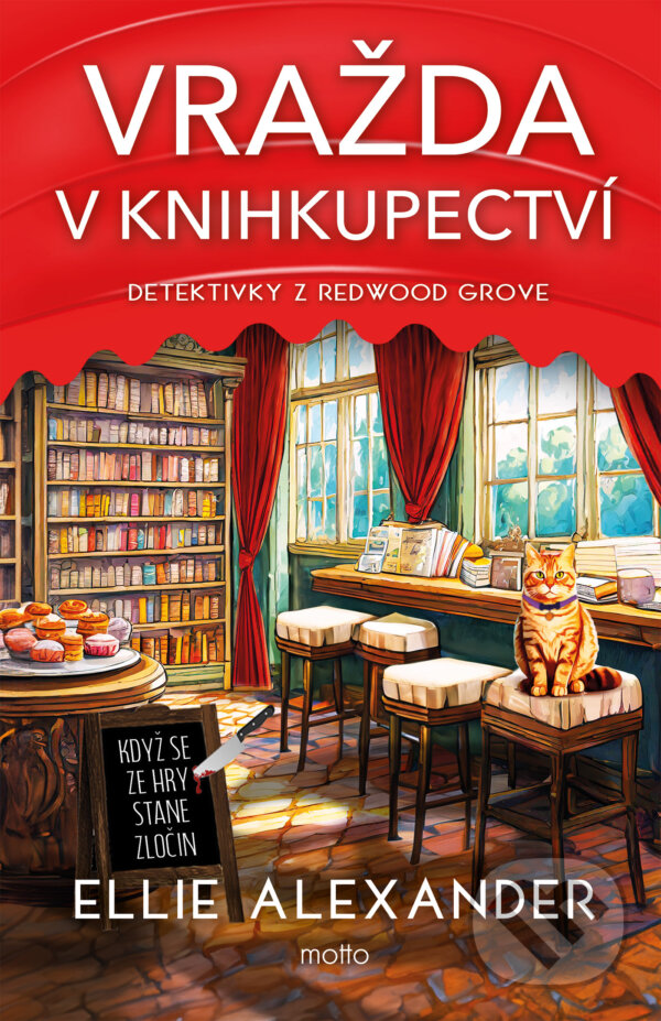E-kniha: Vražda v knihkupectví (Ellie Alexander). Motto, 2026 E-kniha: Vražda v knihkupectví (Ellie Alexander). Motto, 2026