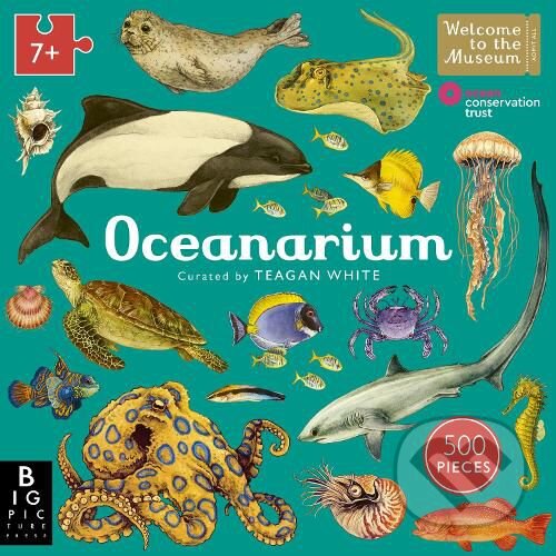 Puzzle: Oceanarium 500-Piece Jigsaw Puzzle (Teagan White). Bonnier Books, 2026 Puzzle: Oceanarium 500-Piece Jigsaw Puzzle (Teagan White). Bonnier Books, 2026