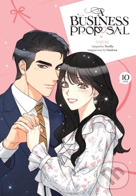 Kniha: A Business Proposal, Vol. 10 (Abigail Blackman, Perilla Perilla, NARAK NARAK a Haehwa Haehwa). Ize Press, 2025 Kniha: A Business Proposal, Vol. 10 (Abigail Blackman, Perilla Perilla, NARAK NARAK a Haehwa Haehwa). Ize Press, 2025