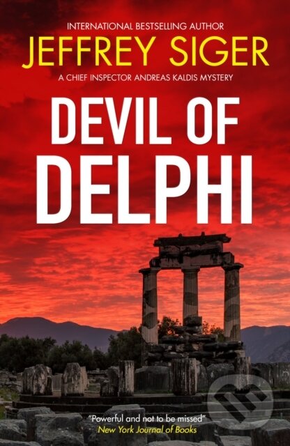 Kniha: Devil of Delphi (Jeffrey Siger). Severn House, 2025 Kniha: Devil of Delphi (Jeffrey Siger). Severn House, 2025
