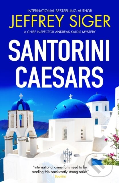 Kniha: Santorini Caesars (Jeffrey Siger). Severn House, 2025 Kniha: Santorini Caesars (Jeffrey Siger). Severn House, 2025