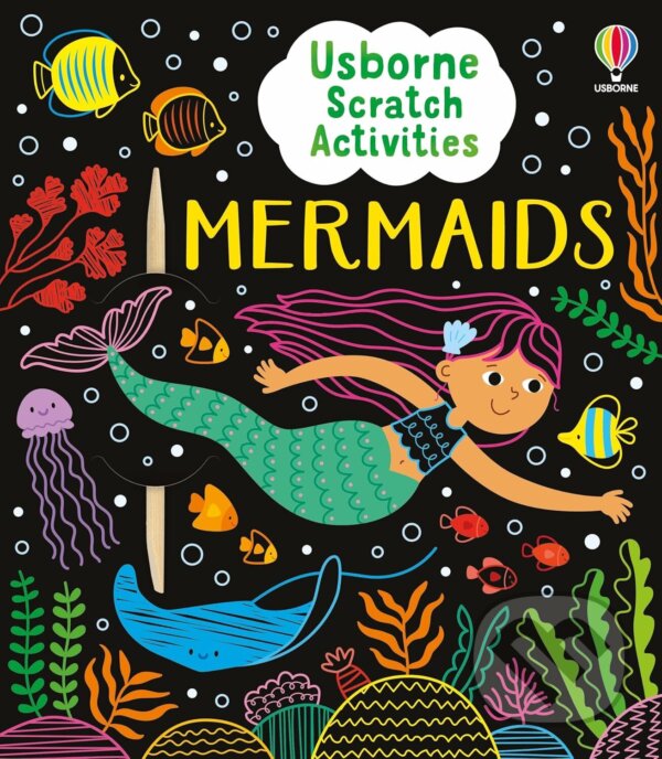 Kniha: Usborne Scratch Activities Mermaids (Rosie Dickins). Usborne, 2026 Kniha: Usborne Scratch Activities Mermaids (Rosie Dickins). Usborne, 2026