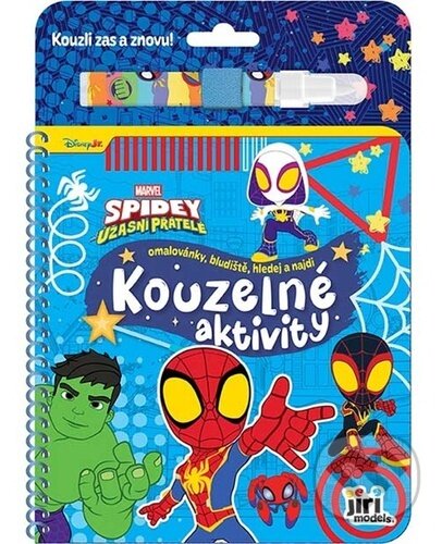 Kniha: Kouzelné aktivity: Spidey (Jiří Models). Jiří Models, 2026 Kniha: Kouzelné aktivity: Spidey (Jiří Models). Jiří Models, 2026