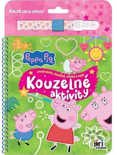 Kniha: Kouzelné aktivity: Prasátko Peppa (Jiří Models). Jiří Models, 2026 Kniha: Kouzelné aktivity: Prasátko Peppa (Jiří Models). Jiří Models, 2026
