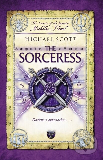 Kniha: The Sorceress (Michael Scott). Corgi Books, 2010 Kniha: The Sorceress (Michael Scott). Corgi Books, 2010