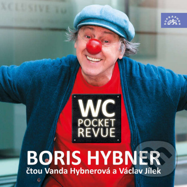 Audiokniha: WC Pocket Revue (Boris Hybner). Supraphon, 2026 Audiokniha: WC Pocket Revue (Boris Hybner). Supraphon, 2026