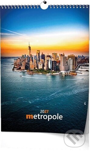 Metropole 2027 - nástěnný kalendář (Baloušek). Baloušek, 2026 Metropole 2027 - nástěnný kalendář (Baloušek). Baloušek, 2026