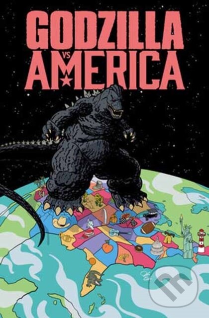Kniha: Godzilla Vs. America (Caroline Cash a Tim Seeley). Idea & Design Works, 2026 Kniha: Godzilla Vs. America (Caroline Cash a Tim Seeley). Idea & Design Works, 2026