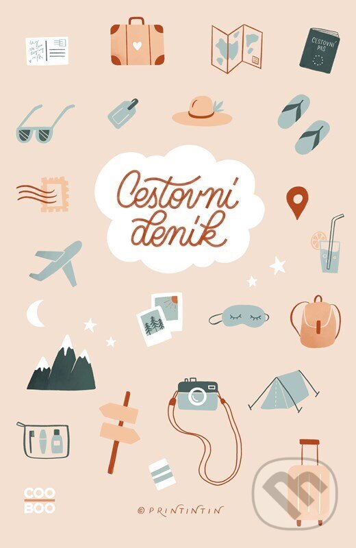 Kniha: Cestovní deník (printintin). CooBoo CZ, 2026 Kniha: Cestovní deník (printintin). CooBoo CZ, 2026