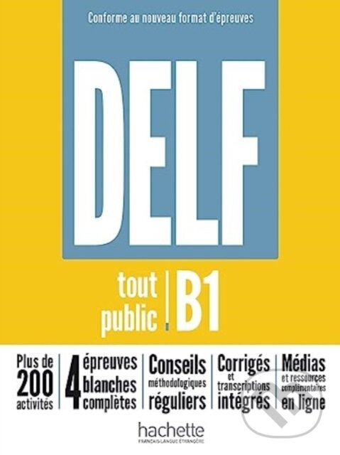 Kniha: DELF B1 +AUDIO/VIDEO NOUVEAU FORMAT (Nelly Mous). Kniha: DELF B1 +AUDIO/VIDEO NOUVEAU FORMAT (Nelly Mous).