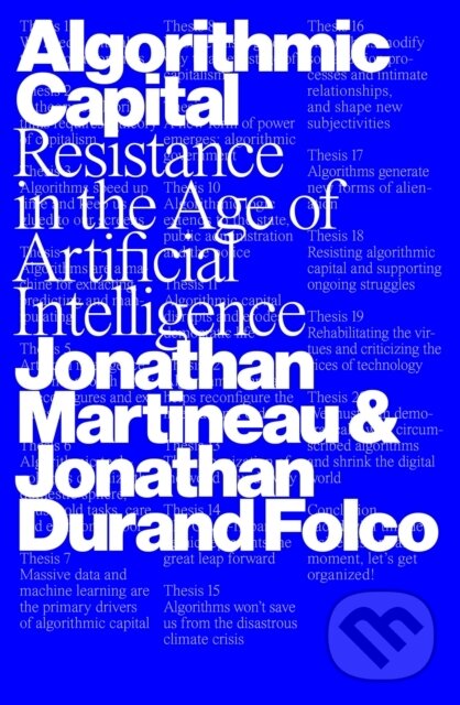 Kniha: Algorithmic Capital (Jonathan Martineau). Verso, 2026 Kniha: Algorithmic Capital (Jonathan Martineau). Verso, 2026