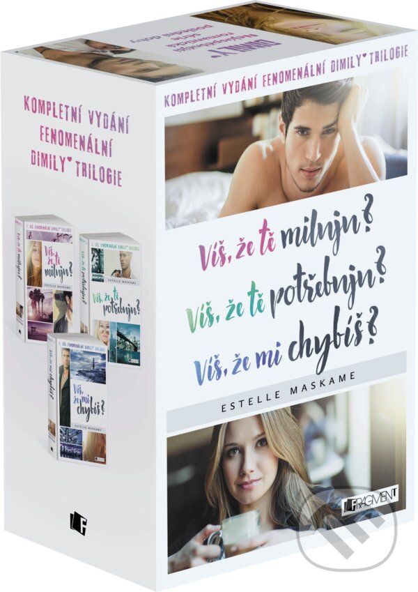 Kniha: DIMILY trilogie (BOX) (Estelle Maskame). Nakladatelství Fragment, 2018 Kniha: DIMILY trilogie (BOX) (Estelle Maskame). Nakladatelství Fragment, 2018