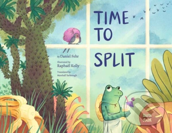 Kniha: Time to Split (Daniel Fehr a Raphael Kolly). North-South Books, 2026 Kniha: Time to Split (Daniel Fehr a Raphael Kolly). North-South Books, 2026