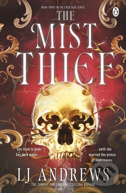 Kniha: The Mist Thief (L.J. Andrews). Penguin Books, 2026 Kniha: The Mist Thief (L.J. Andrews). Penguin Books, 2026
