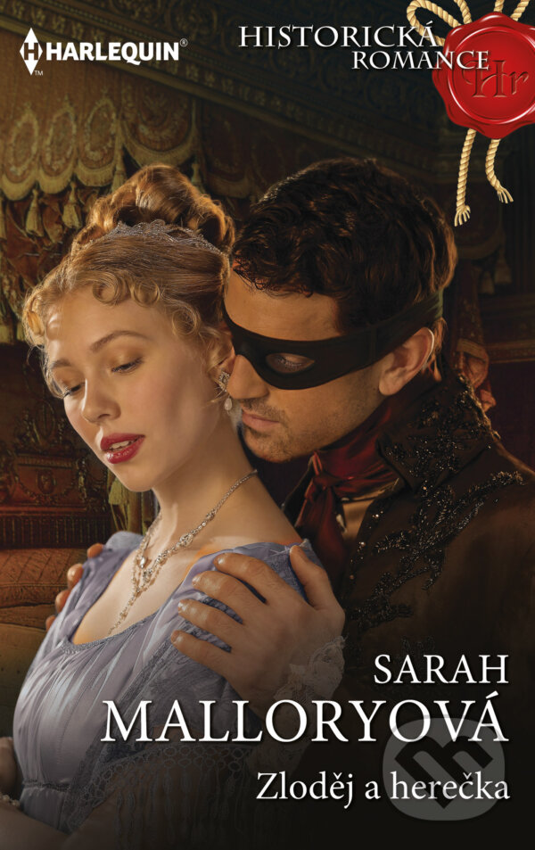 E-kniha: Zloděj a herečka (Sarah Mallory). HarperCollins, 2026 E-kniha: Zloděj a herečka (Sarah Mallory). HarperCollins, 2026