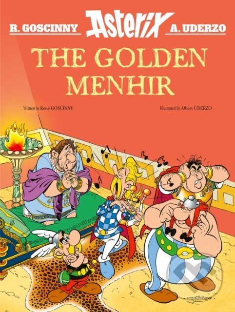 Kniha: The Golden Menhir (René Goscinny). Little, Brown Book Group, 2026 Kniha: The Golden Menhir (René Goscinny). Little, Brown Book Group, 2026