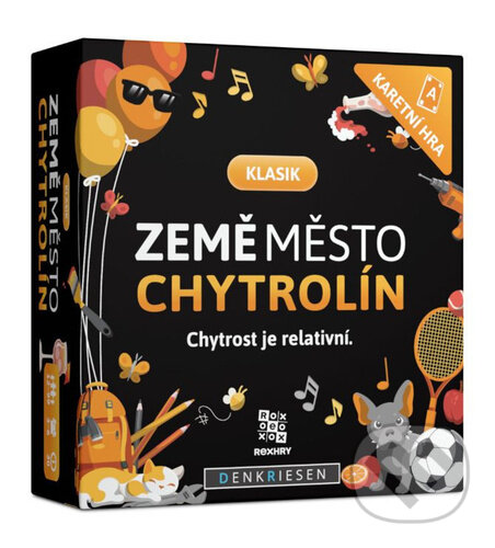 Společenská hra: Země město chytrolín - Klasik (REXhry). REXhry, 2026 Společenská hra: Země město chytrolín - Klasik (REXhry). REXhry, 2026