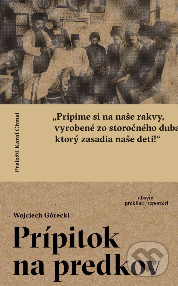 E-kniha: Prípitok na predkov (Wojciech Górecki). Absynt, 2026 E-kniha: Prípitok na predkov (Wojciech Górecki). Absynt, 2026