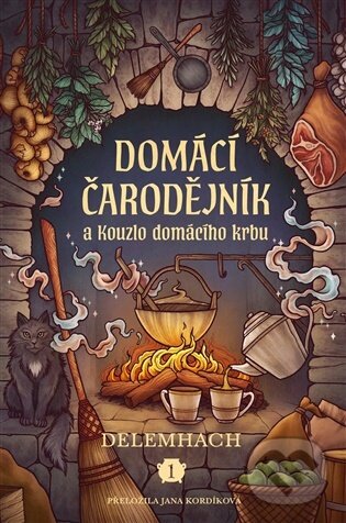 Kniha: Domácí čarodějník (Delemhach). Red, 2026 Kniha: Domácí čarodějník (Delemhach). Red, 2026
