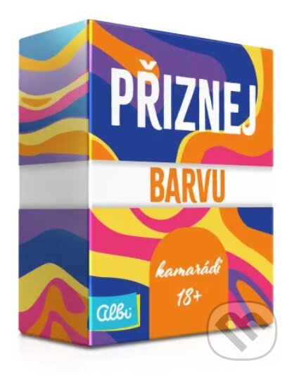 Společenská hra: Přiznej barvu - Kamarádi 18+ (Albi). Albi, 2026 Společenská hra: Přiznej barvu - Kamarádi 18+ (Albi). Albi, 2026