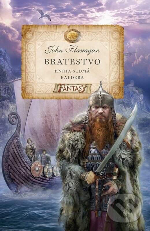 Kniha: Bratrstvo (Kniha sedmá) (John Flanagan). Alicanto, 2026 Kniha: Bratrstvo (Kniha sedmá) (John Flanagan). Alicanto, 2026