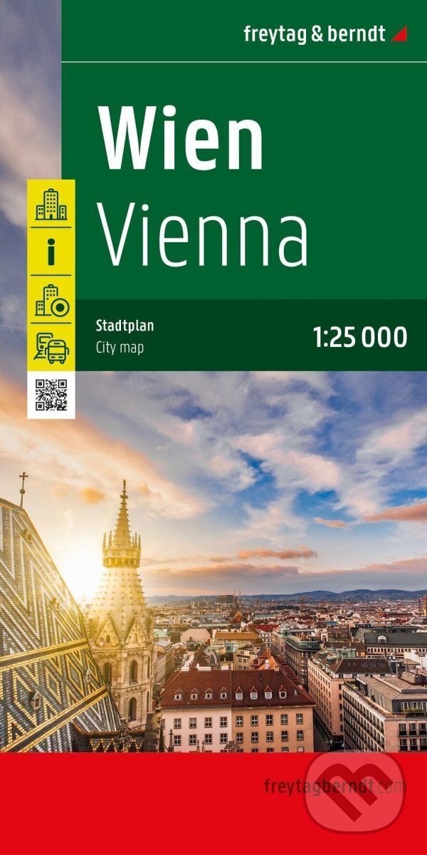 Vídeň 1:25 000 / mapa města (freytag&berndt). freytag&berndt, 2026 Vídeň 1:25 000 / mapa města (freytag&berndt). freytag&berndt, 2026