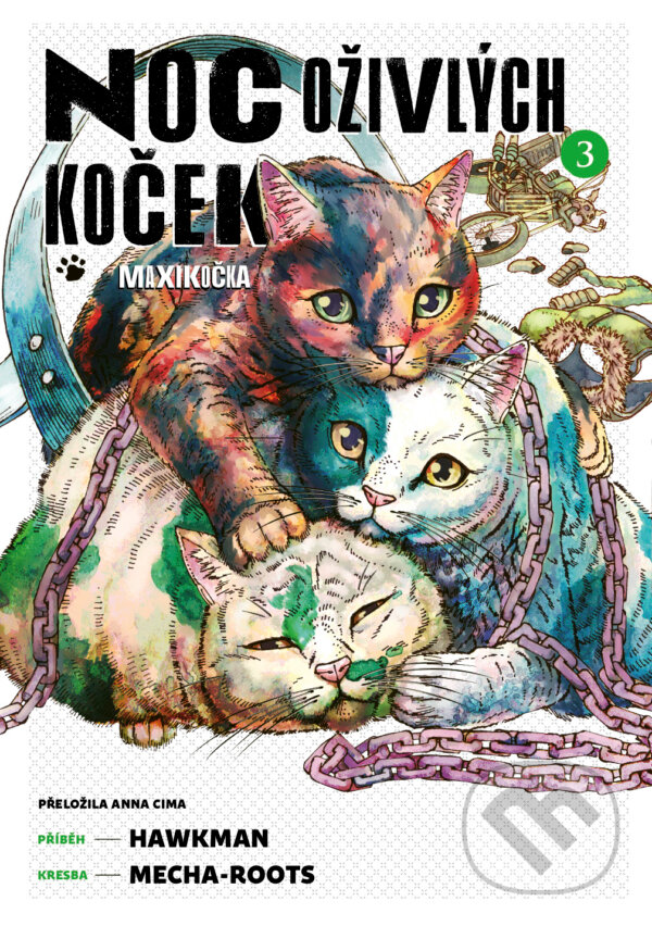 Kniha: Noc oživlých koček 3 (Hawkman). Gate, 2026 Kniha: Noc oživlých koček 3 (Hawkman). Gate, 2026