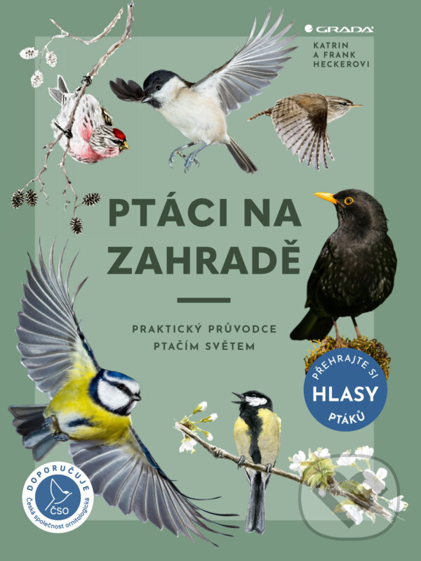E-kniha: Ptáci na zahradě (Katrin Heckerová a Frank Hecker). Grada, 2026 E-kniha: Ptáci na zahradě (Katrin Heckerová a Frank Hecker). Grada, 2026