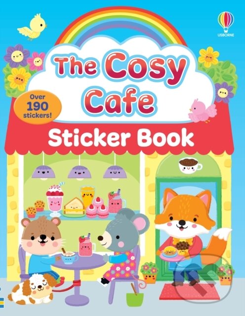 Kniha: The Cosy Cafe Sticker Book (Lesley Sims). Usborne, 2026 Kniha: The Cosy Cafe Sticker Book (Lesley Sims). Usborne, 2026
