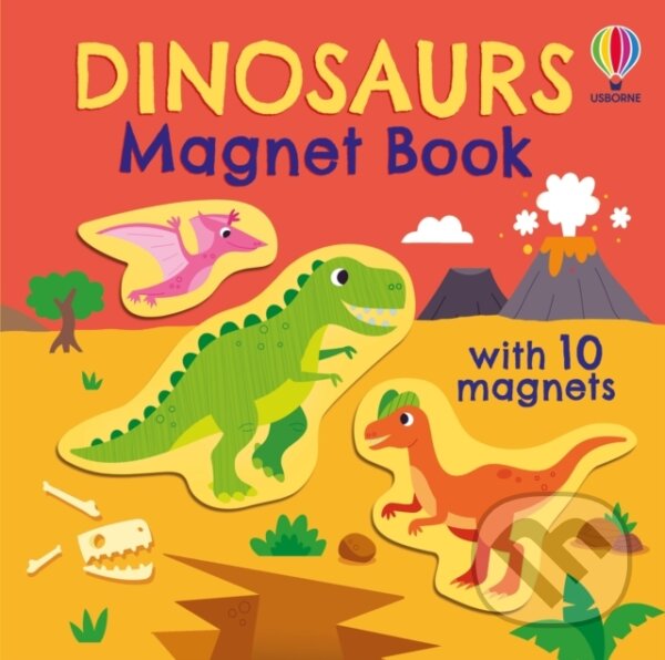 Kniha: Dinosaurs Magnet Book (Kristie Pickersgill). Usborne, 2026 Kniha: Dinosaurs Magnet Book (Kristie Pickersgill). Usborne, 2026