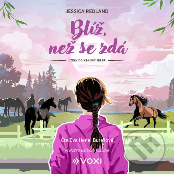 Audiokniha: Blíž, než se zdá (Jessica Redland). Voxi, 2026 Audiokniha: Blíž, než se zdá (Jessica Redland). Voxi, 2026