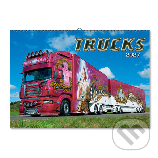 Nástenný kalendár Trucks 2027 (Spektrum grafik). Spektrum grafik, 2026 Nástenný kalendár Trucks 2027 (Spektrum grafik). Spektrum grafik, 2026