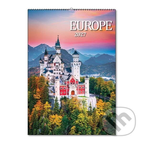 Nástenný kalendár Europe 2027 (Spektrum grafik). Spektrum grafik, 2026 Nástenný kalendár Europe 2027 (Spektrum grafik). Spektrum grafik, 2026