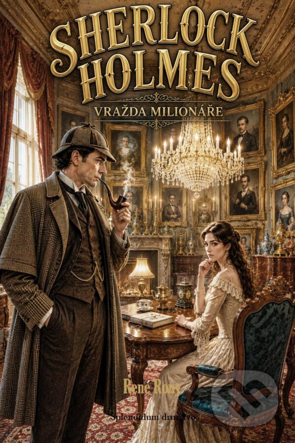 E-kniha: Sherlock Holmes: Vražda milionáře (René Rony). Splendidum družstvo, 2026 E-kniha: Sherlock Holmes: Vražda milionáře (René Rony). Splendidum družstvo, 2026