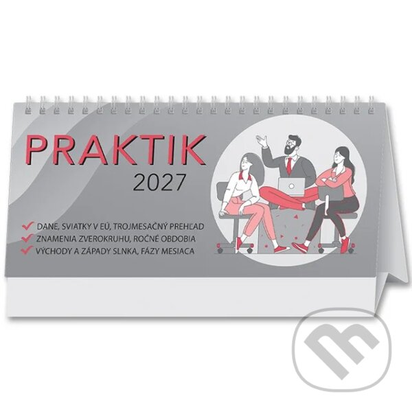 Stolový kalendár Praktik 2027 (Spektrum grafik). Spektrum grafik, 2026 Stolový kalendár Praktik 2027 (Spektrum grafik). Spektrum grafik, 2026