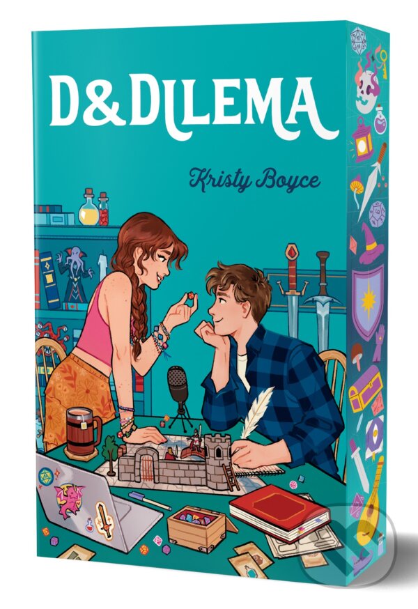 Kniha: D&Dilema (Kristy Boyce). Zelený kocúr, 2026 Kniha: D&Dilema (Kristy Boyce). Zelený kocúr, 2026