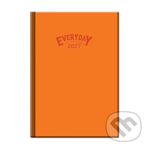 Denný diár Everyday 2027 - oranžový (Spektrum grafik). Spektrum grafik, 2026 Denný diár Everyday 2027 - oranžový (Spektrum grafik). Spektrum grafik, 2026