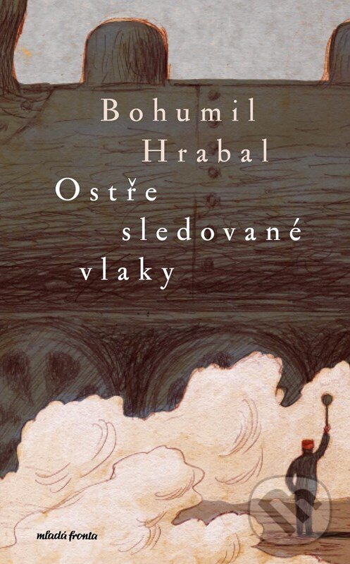 Kniha: Ostře sledované vlaky (Bohumil Hrabal). Mladá fronta, 2026 Kniha: Ostře sledované vlaky (Bohumil Hrabal). Mladá fronta, 2026