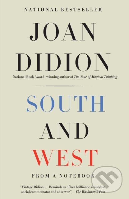 Kniha: South and West (Joan Didion). Vintage, 2018 Kniha: South and West (Joan Didion). Vintage, 2018