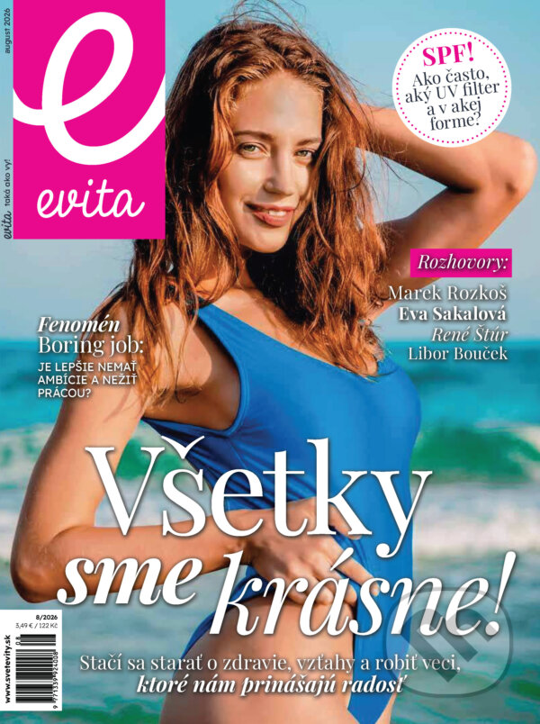 E-kniha: E-Evita magazín 08/2026 (MAFRA Slovakia). MAFRA Slovakia, 2026 E-kniha: E-Evita magazín 08/2026 (MAFRA Slovakia). MAFRA Slovakia, 2026