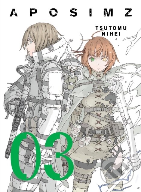 Kniha: APOSIMZ, Volume 3 (Tsutomu Nihei). Vertical, 2019 Kniha: APOSIMZ, Volume 3 (Tsutomu Nihei). Vertical, 2019