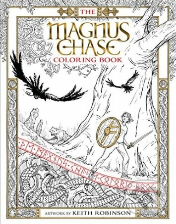 Kniha: The Magnus Chase Coloring Book (Rick Riordan). Hyperion, 2018 Kniha: The Magnus Chase Coloring Book (Rick Riordan). Hyperion, 2018
