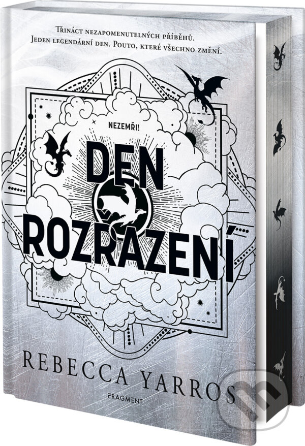 Kniha: Den Rozřazení (Rebecca Yarros). Nakladatelství Fragment, 2026 Kniha: Den Rozřazení (Rebecca Yarros). Nakladatelství Fragment, 2026