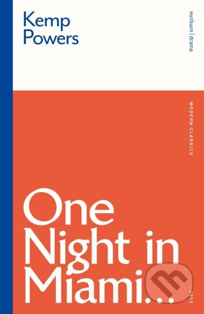 Kniha: One Night in Miami... (Kemp Powers). Methuen Drama, 2021 Kniha: One Night in Miami... (Kemp Powers). Methuen Drama, 2021