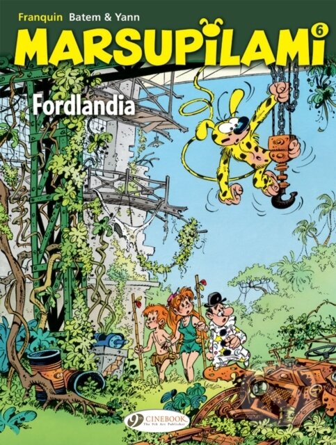 Kniha: Marsupilami Vol. 6 (Andre Franquin a Yann). Cinebook Ltd, 2021 Kniha: Marsupilami Vol. 6 (Andre Franquin a Yann). Cinebook Ltd, 2021