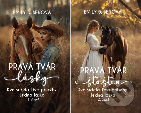 E-kniha: Pravá tvár lásky + Pravá tvár šťastia (Emily D. Beňová). BESTSELLER, 2026 E-kniha: Pravá tvár lásky + Pravá tvár šťastia (Emily D. Beňová). BESTSELLER, 2026
