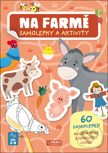 Kniha: Na farmě - samolepky a aktivity (Rebo). Rebo, 2026 Kniha: Na farmě - samolepky a aktivity (Rebo). Rebo, 2026