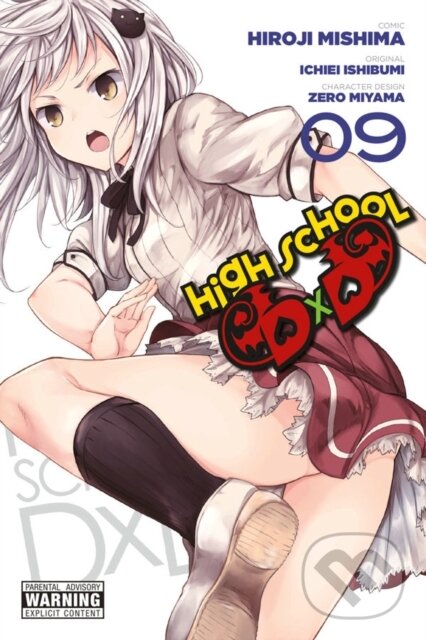 Kniha: High School DxD, Vol. 9 (Anthony Quintessenza, Miyama-Zero Miyama-Zero, Ichiei Ishibumi, Hiroji Mishima, Hachette US a Caleb Cook). Yen Press, 2017 Kniha: High School DxD, Vol. 9 (Anthony Quintessenza, Miyama-Zero Miyama-Zero, Ichiei Ishibumi, Hiroji Mishima, Hachette US a Caleb Cook). Yen Press, 2017