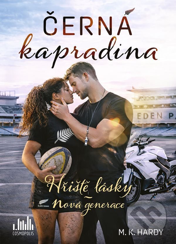 Kniha: Černá kapradina (K. M. Hardy). Cosmopolis, 2026 Kniha: Černá kapradina (K. M. Hardy). Cosmopolis, 2026